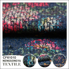 Custom design Different kinds of polyester dress tweed wool fabric